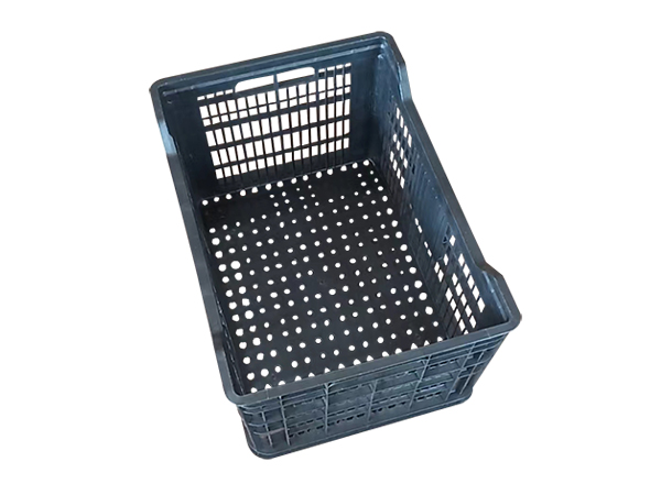 Plastic box and basket